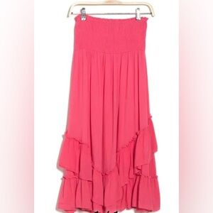 #206 BOHO ME Convertible Maxi Skirt/dress IN WATERMELON